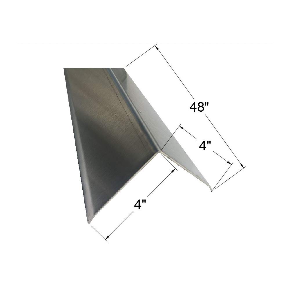 Brushed 304 Stainless Steel Corner Guard, Protective Angle, 48