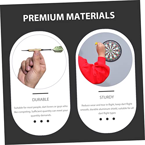 Set de protectores de ala para dardos de aleación de aluminio 24 piezas miniatura 3