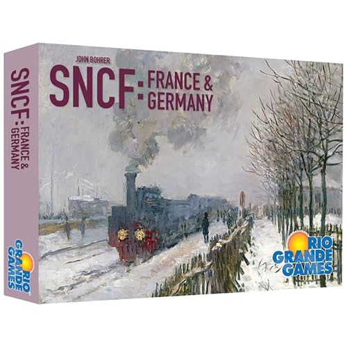 Juego de mesa estratégico SNCF France & Germany Train Railway Game de Rio Grande Games, 3-6 jugadores miniatura 1