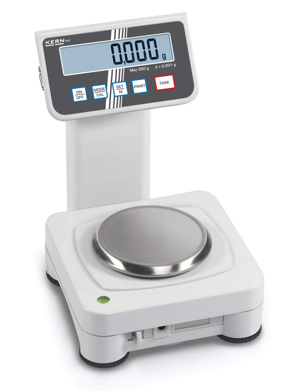 KERN wlpi10 K0.1 PCD Serie Präzisions-Waage, 10000 g Bereich, 0.1 g, 160 mm x 160 mm Plattform