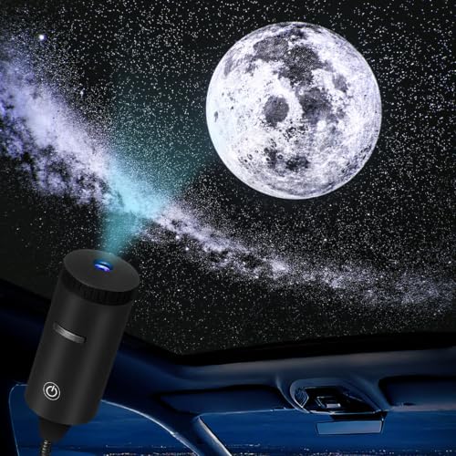 Lámpara de techo para coche con proyección de estrellas LED 5V 6