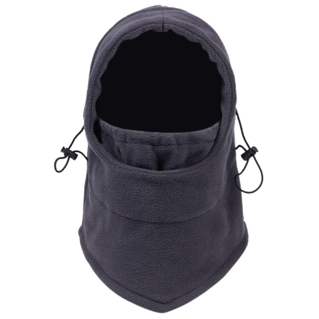 RajoNN Hüte Warme Mütze Winter Männer Frauen Hüte wasserdichte Thermo-Fleece Sturmhaube Hut Mit Kapuze Halswärmer Wintermützen