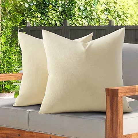 Topfinel Fundas de Cojines 40x40cm Impermeables Cover