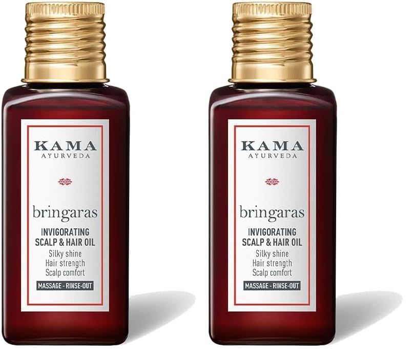 BRINGARAS BALANCING SCALP & HAIR OIL 50 ML | Stimulates Hair Growth | Rebalances Scalp Health (Pack of 2)-image-45