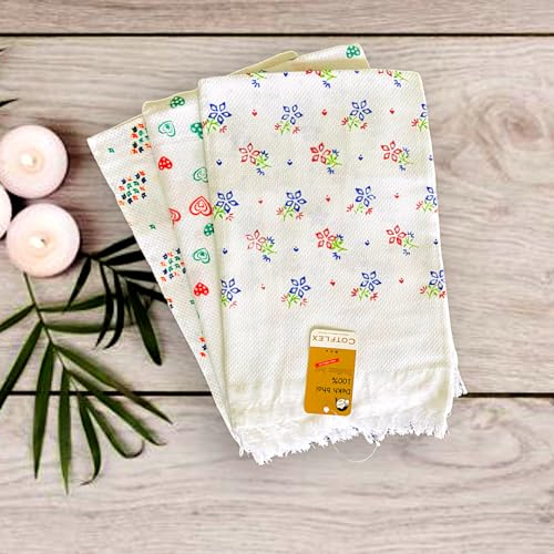 COTFLEX Bath Towel Unisex Light Weight Thin Muslin Pure Cotton Gamcha Large Size, Pack of 3 (B0BZ87D53K) Amazon Price History, Amazon Price Tracker