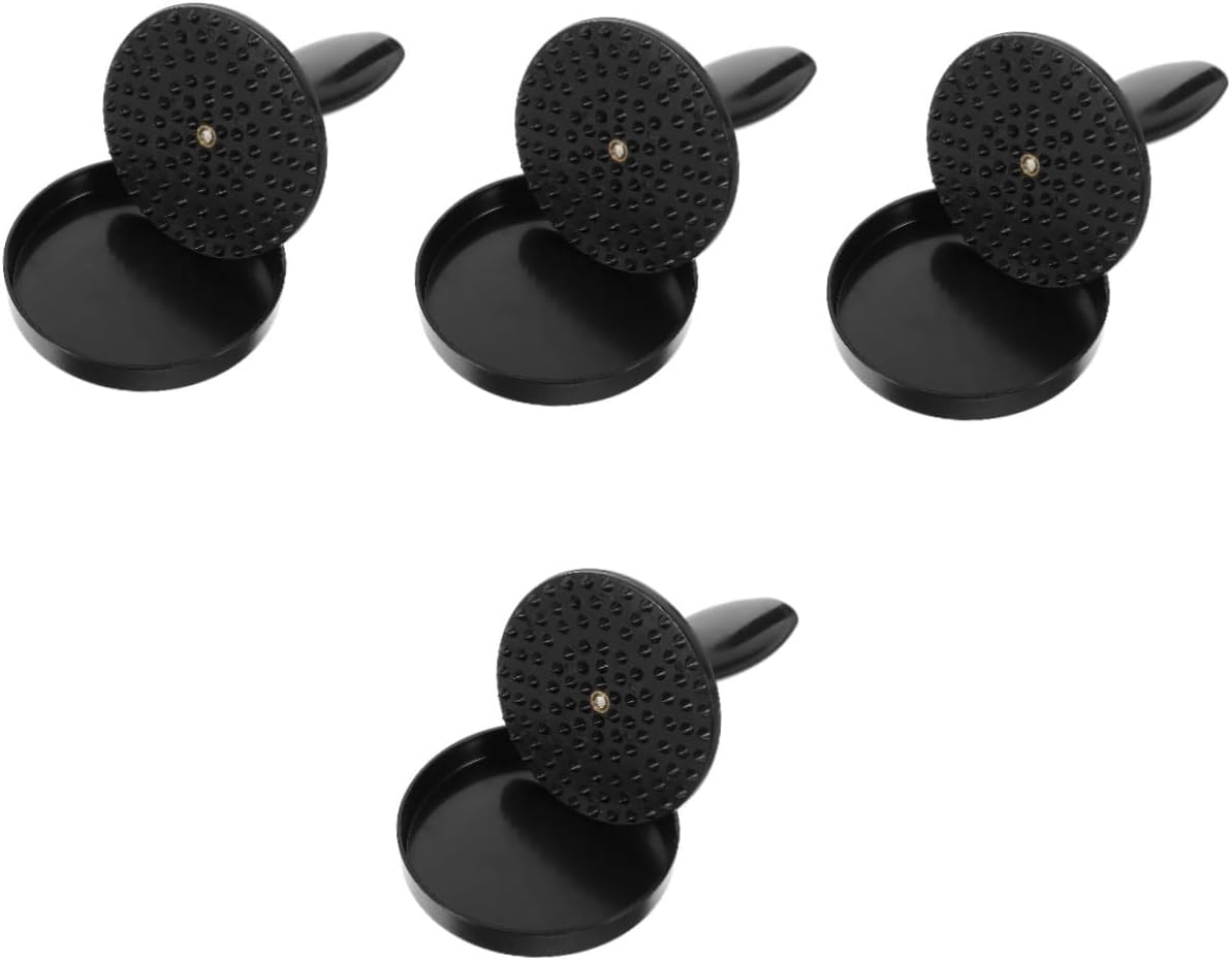 BESPORTBLE 4pcs Meat Press Patty Maker Tool Dual-Sided Tenderizer for Homemade Burgers Ergonomic Handle for Easy Pressing for BBQ and Grilling