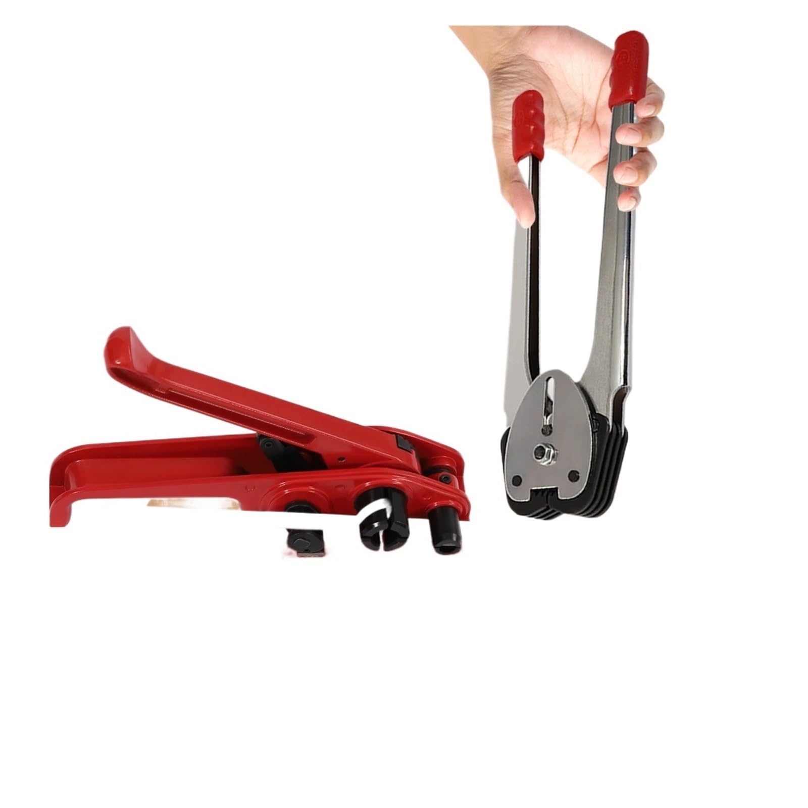 JVDDI ﻿ 1000N Strapping Kit Packaging Banding 40kg Capacity, For 12-16mm Belts Packing Machine