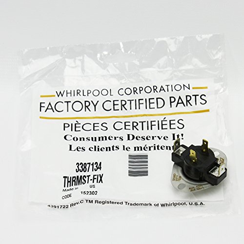 Whirlpool 3387134 Fixed Thermostat for Dryer