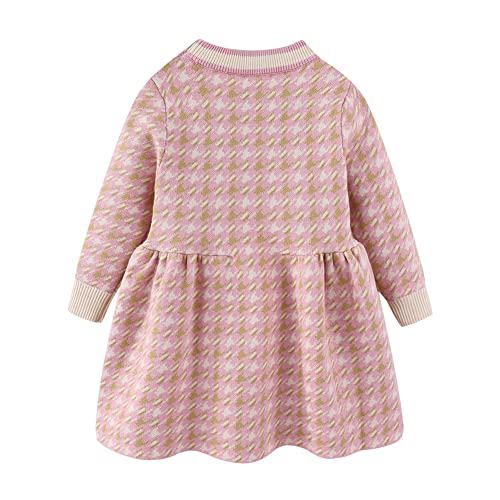 Mud Kingdom Little Girls Sweater Dress School Cute Bow2