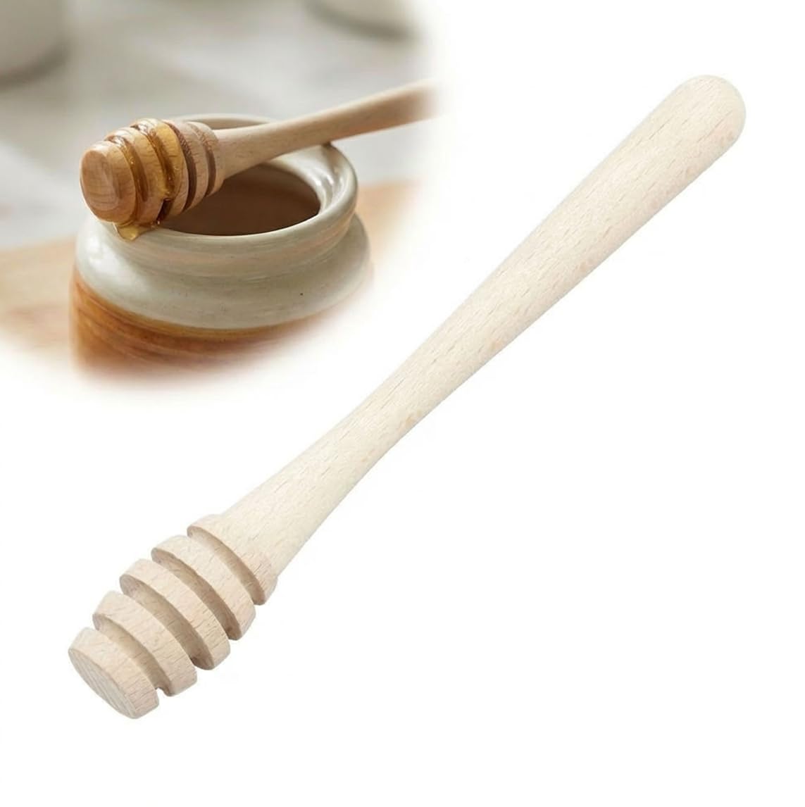 Holz Honiglöffel Honig Donigel Donigel 18 cm 100 Stück