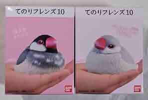 【セット売り】鳥面 春告文鳥 Amazon.co.jp: てのりフレンズ10 桜文鳥 シルバー文鳥 2個セット