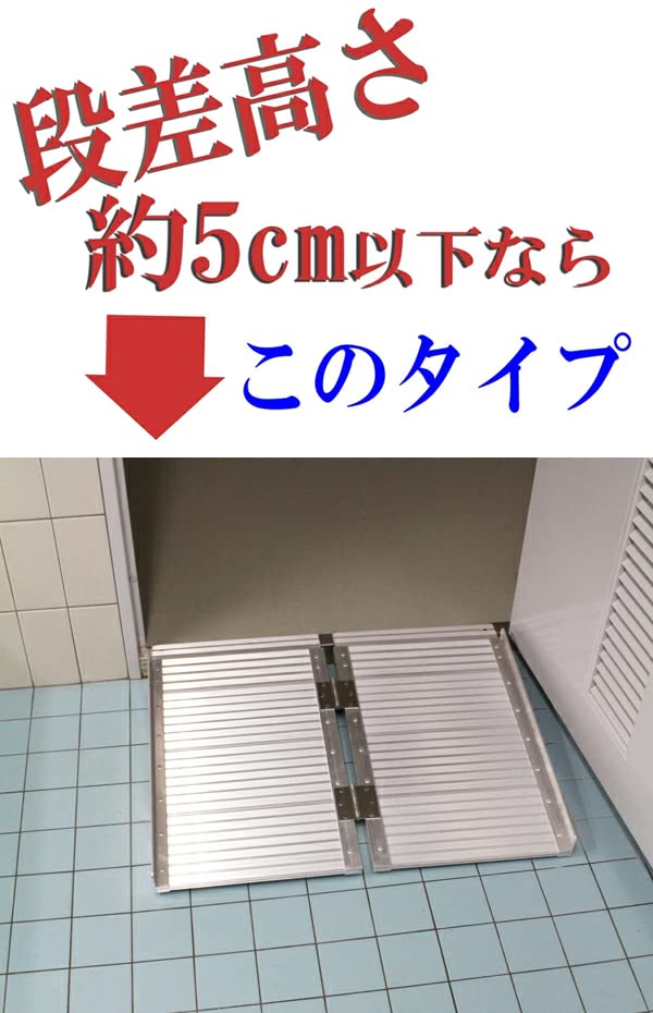 バリアフリー 段差解消 車椅子用 アルミスロープ 長さ：122cm 楽天市場】送料無料 アルミスロープ スロープ長さ約91.5cm 幅約