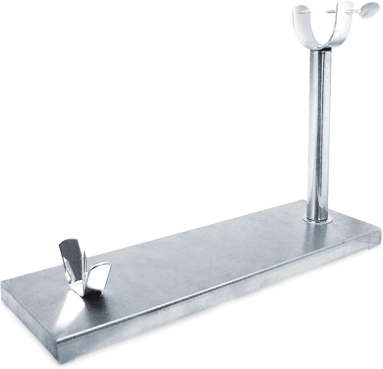 NERTHUS Stainless steel fixed head + black ham cover + manual sharpener + ham knife set, INOX