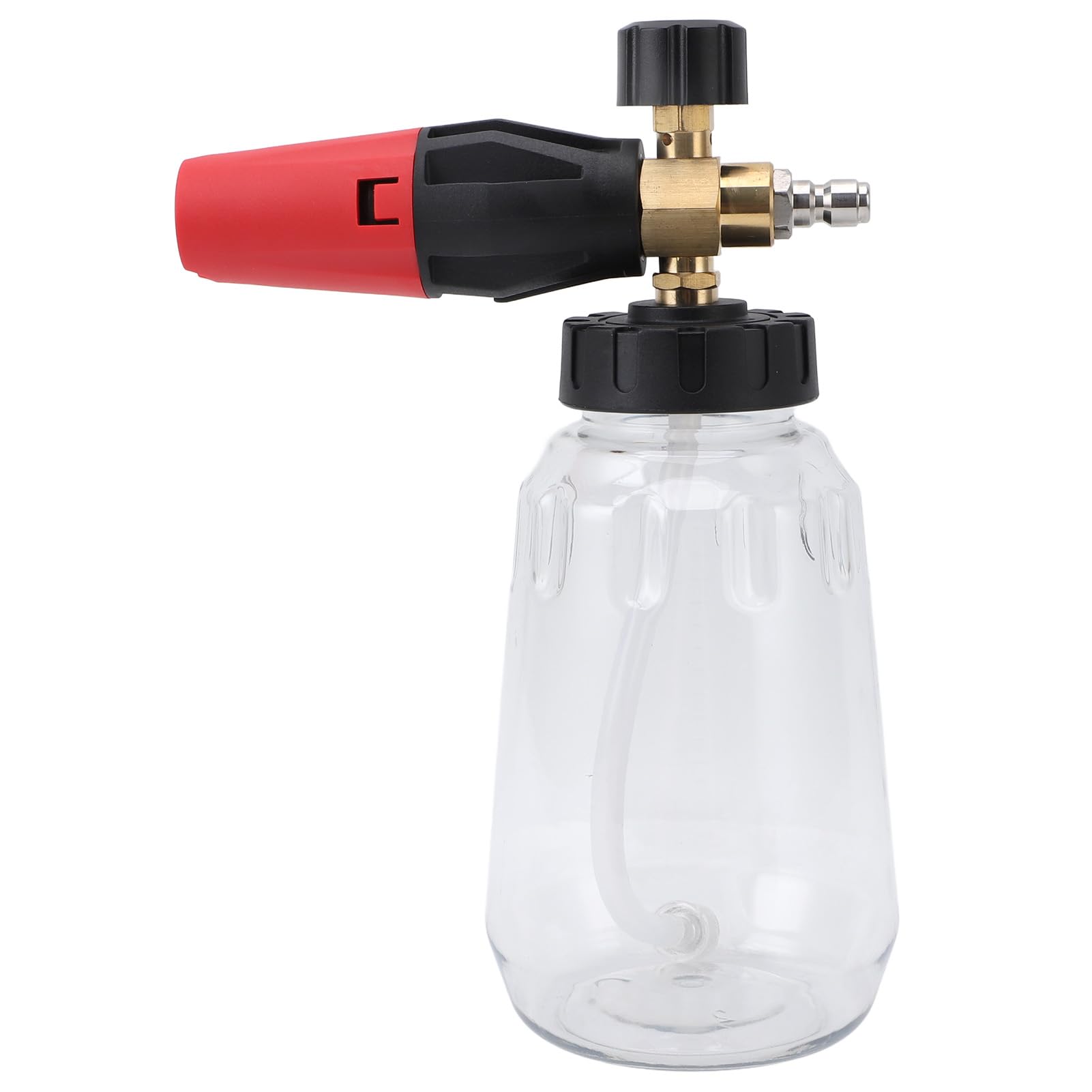 Opryskiwacz piankowy do mycia samochodu – 1000 ml wszechstronny pistolet piankowy do myjki wysokociśnieniowej z szybkozłączką 1/10.2 cm – trwały, łatwy w użyciu i odpowiedni do różnych pojazdów
