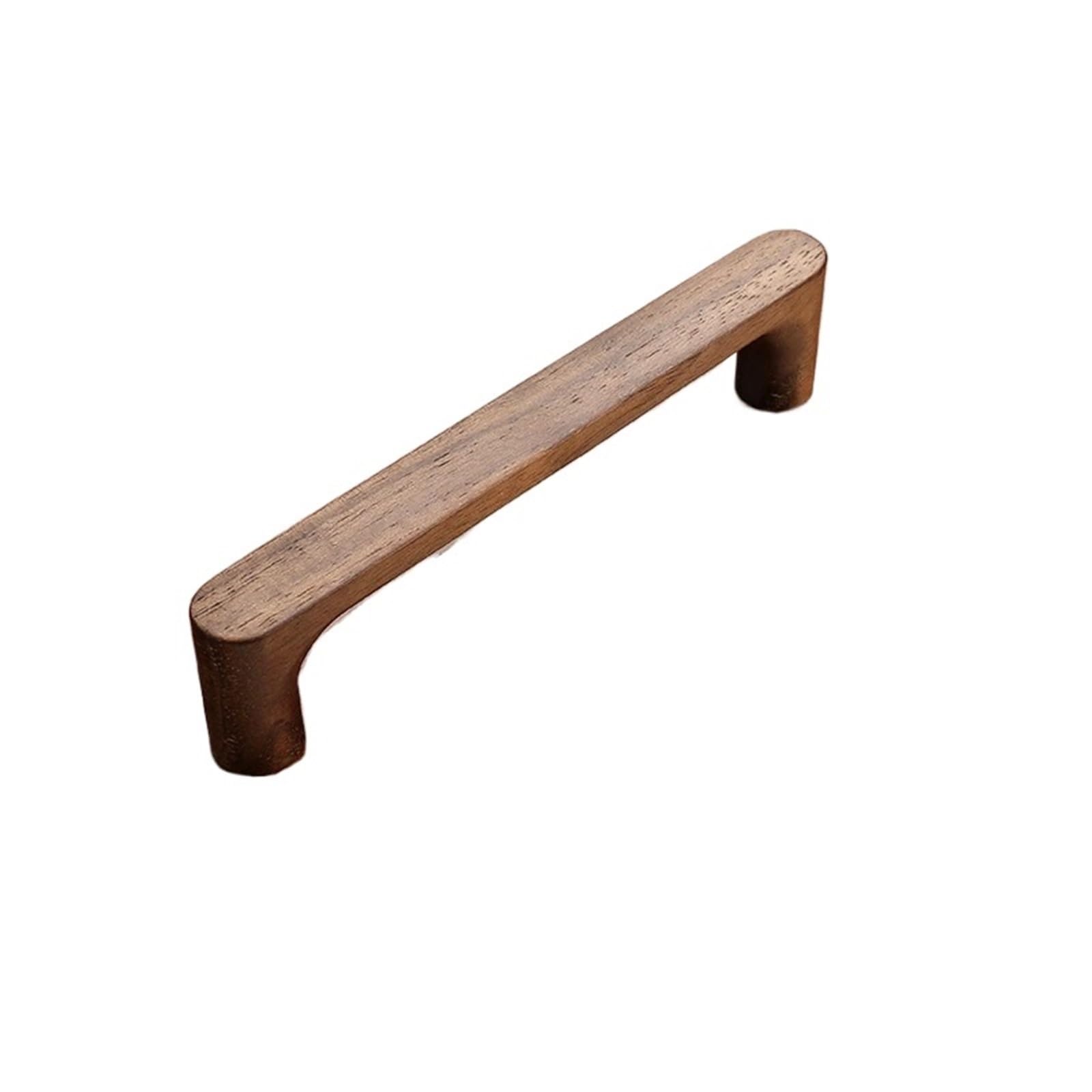 LADFRTYU Wooden Handles 2pc Wooden Cabinet Door Handle Cupboard Knob and Kitchen Knobs Wardrobe Handles for Furniture Hardware(L144xH33xW16xC128mm-B)