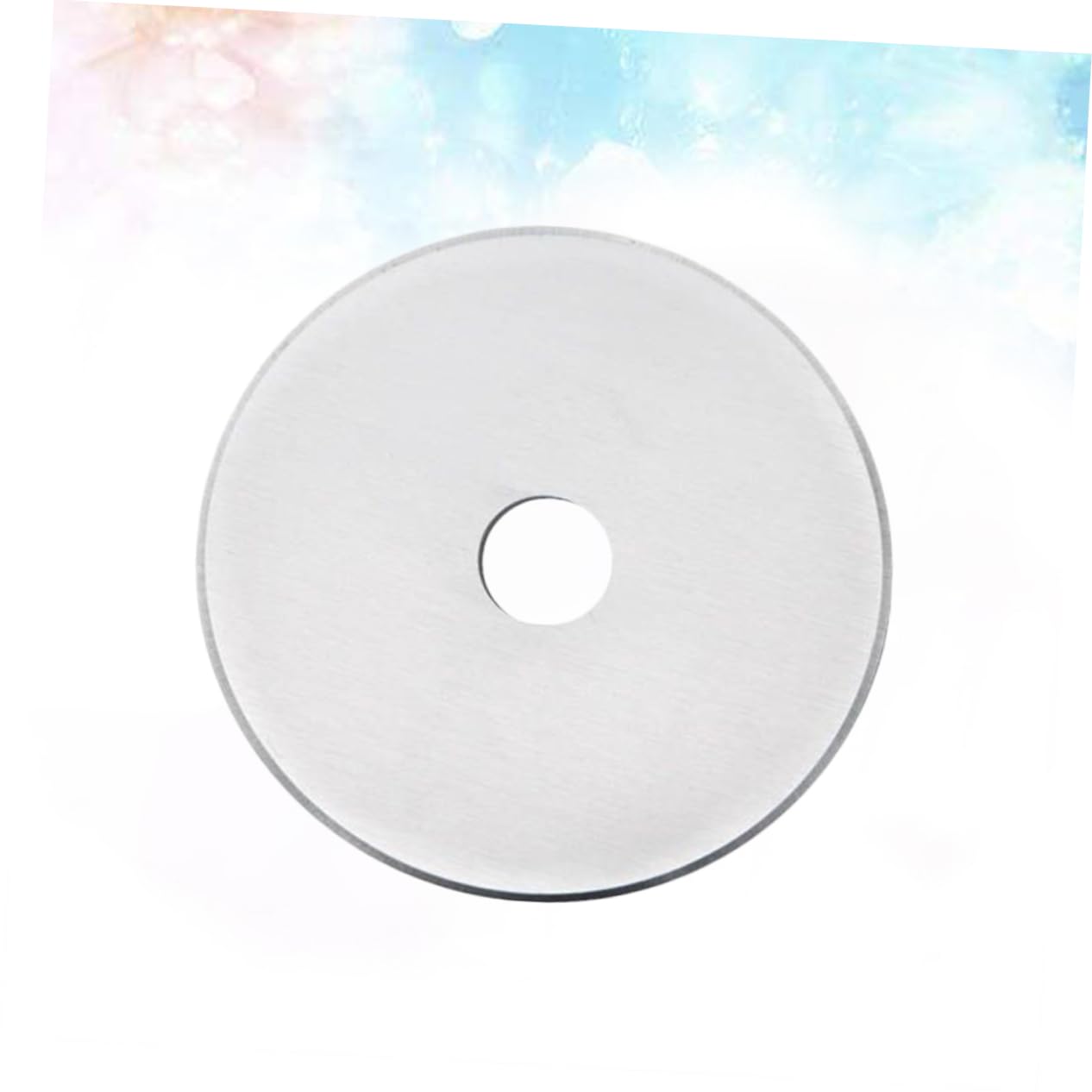 Gogogmee Round Fabric Paper Cutting Blades 60mm Rotary Cutter Replacement Blades Storage Case for Easy Organization