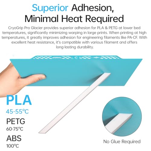 Image of BIQU CryoGrip Pro Glacier Build Plate 235x235mm, for Adventurer 5M Pro /5X