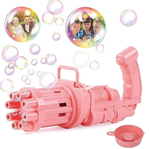 Buy ak ONLINE STORES Gatling Bubble Gun Machine Electric Bubble Gun for