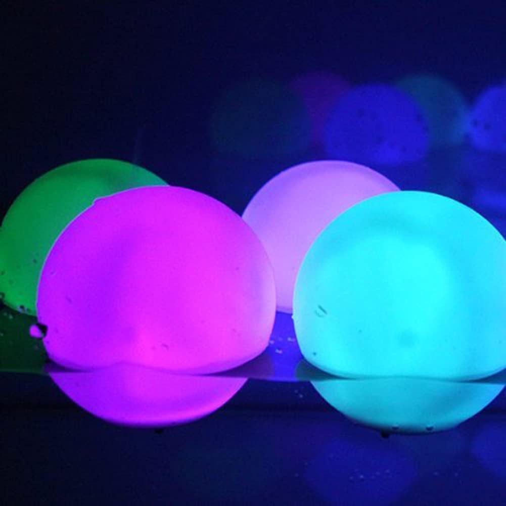 Color Changing Inflatable LED Beach Ball, 13 Modes Remote Controlled Pool Light - Waterproof Luminous Toy for Kids & Adults, Garden, Patio, Party, 40cm