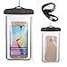 Mini-Factory Universal Waterproof Case for iPhone 6/6s / Plus 5s / Galaxy S6 / Edge for Swimming/Diving/Beach/Water Activities IPX8 100 Feet(Black)