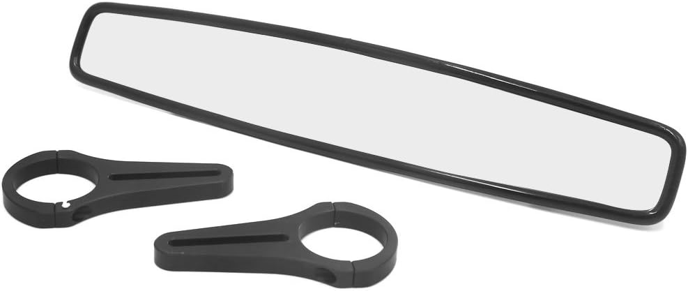 Ruilogod 15 Inch Width Car Interior Convex Reariew Mirror Black for Offroad Truck UTV ATV (id: 802 14d ce2 2c4 e7e