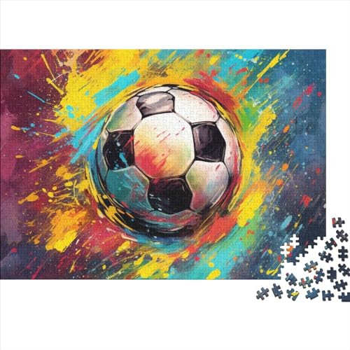 Football Jigsaw Puzzle - 1000 Piece World Cup Brain Game, Relaxing Challenge & Premium Home Décor (For Everyone 12+)