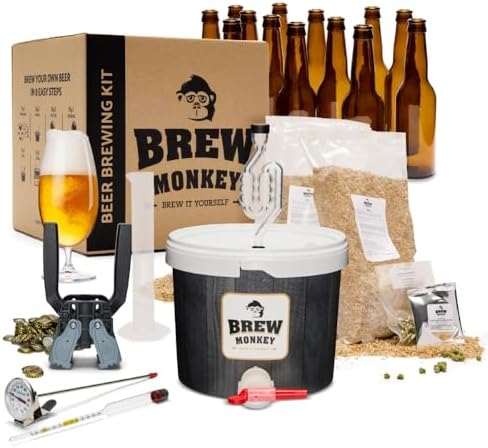 Blonde Beer Brewing Set | Luxe Kit 5 liters of beer | 6,4% vol. |...