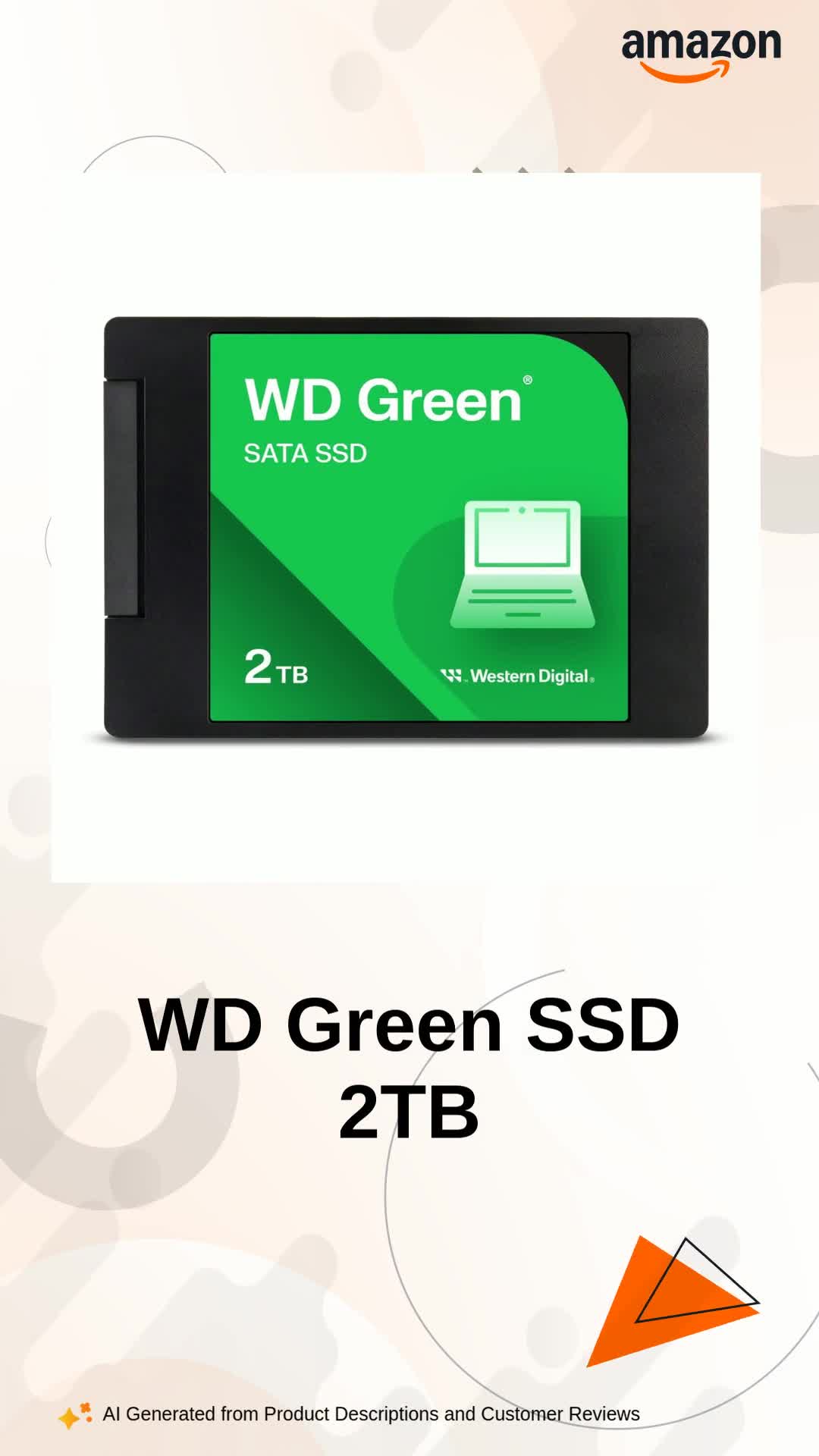 Western Digital WD Green Internal Solid State Drive (SSD) Western Digital WD Green Internal Solid State Drive (SSD)