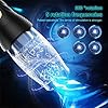 Elektrischer Masturbationstasse mit 5-Teleskopisch + 5-Frequenz-Rotation + 10-Frequenz-Vibration Taschenmuschi Penis Masturbatoren 3D Realistischer Vagina Pussy Penistrainer Sex Spielzeug für Männer #1