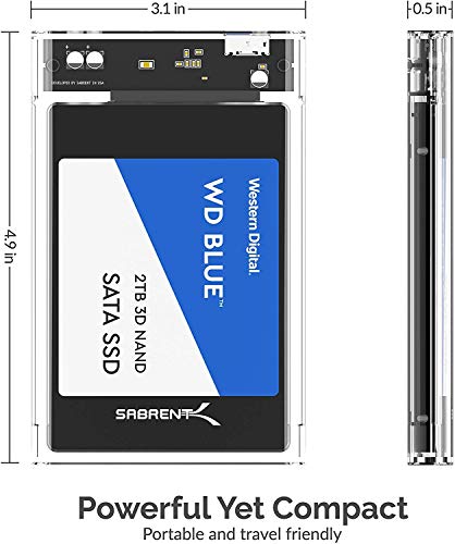 Carcasa Externa SATA III de Aluminio para Disco mSATA 2.5" miniatura 7