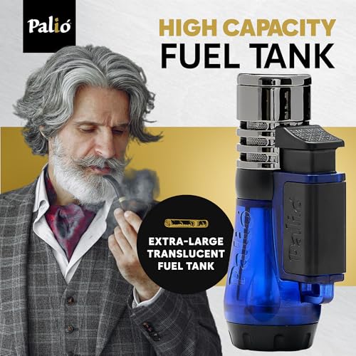 Encendedor Palió Vesuvio Triple Jet Azul Pack de 2 miniatura 4