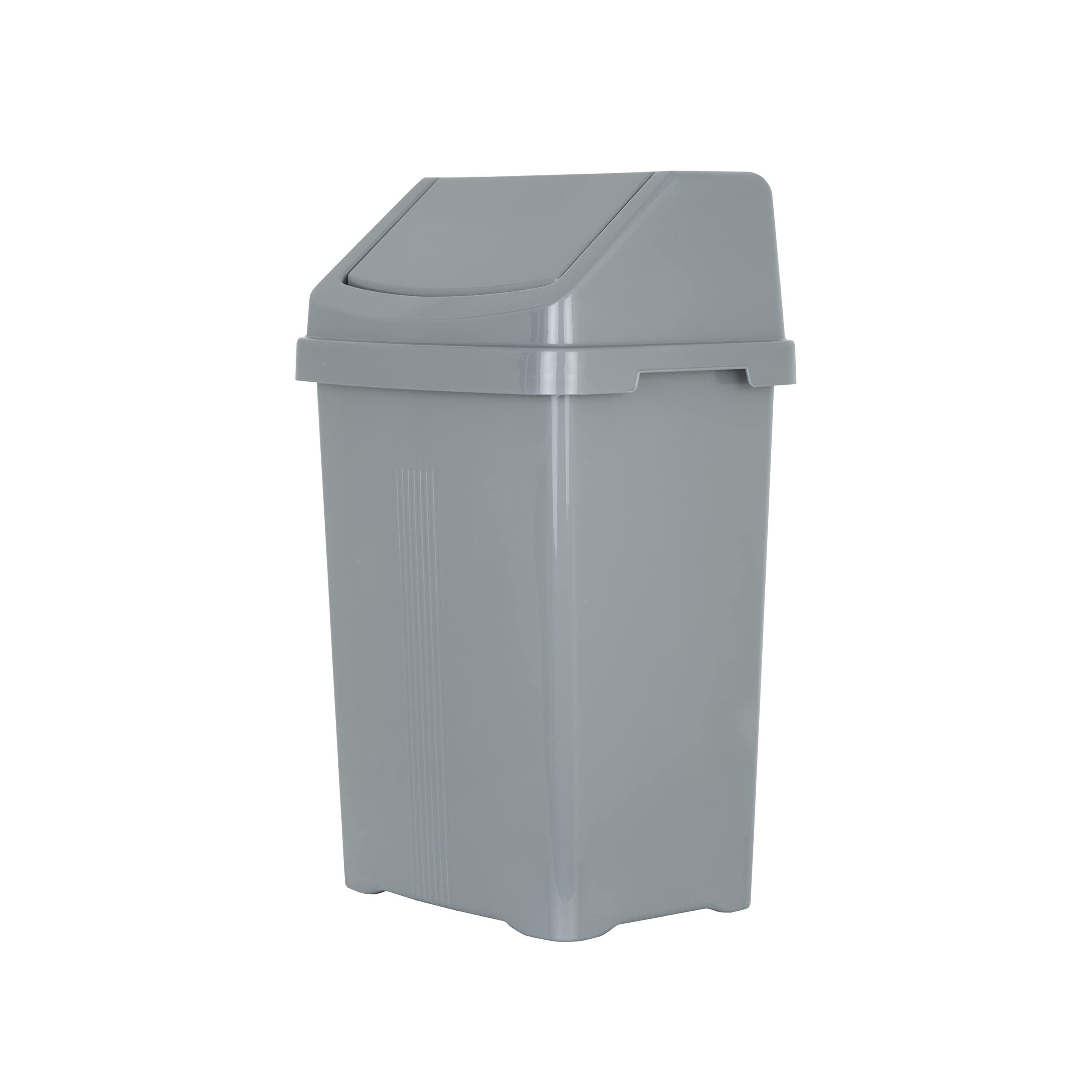 Wham Casa 25L Swing Bin (Silver)