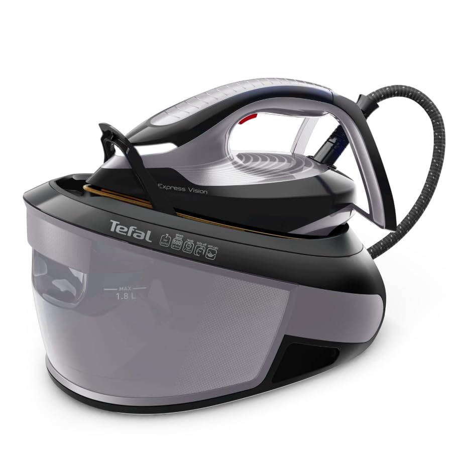Tefal, Express Vision, Steam Generator Iron, 1.8L water tank, 7 Bar, 130 g/min continuous steam &...