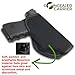 CONCEALED CARRIER (TM) Universal IWB Holster for Concealed Carry | Fits All Firearms Left-Handed S&W M&P Shield 9/40 1911 Taurus PT111 G2 Sig Sauer Glock 19 17 27 43 (Only for Left-Handed)