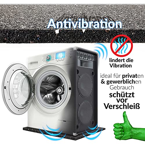 Mega Antirutschmatte Bautenschutzmatte Gummimatte Antivibrationsmatte Super Anti Größe 800 x 600 x 20mm