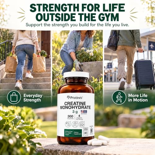 PRISTINE'S NSF Certified Creatine Capsules