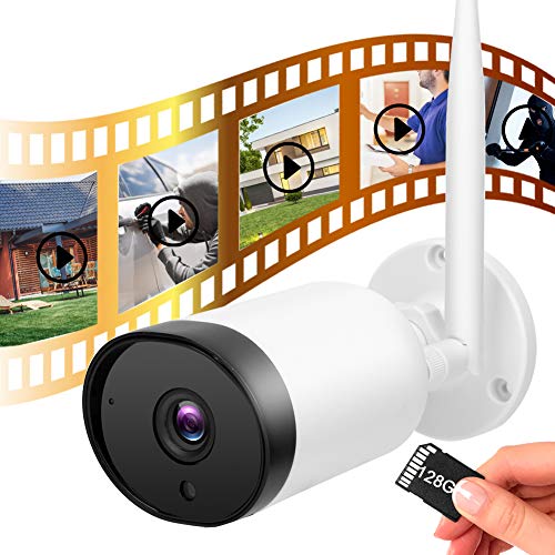 Draaibare 1080P IP-intercomcamera, waterdichte wifi PIR-webcam voor buiten, met ingebouwde luidspreker en microfoon… - Image 6