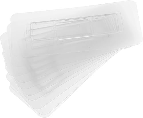 Gadpiparty 20 ganchos de pared adhesivos transparentes fuertes para abrigos, sombreros, toallas, ganchos multifuncionales transparentes para montaje