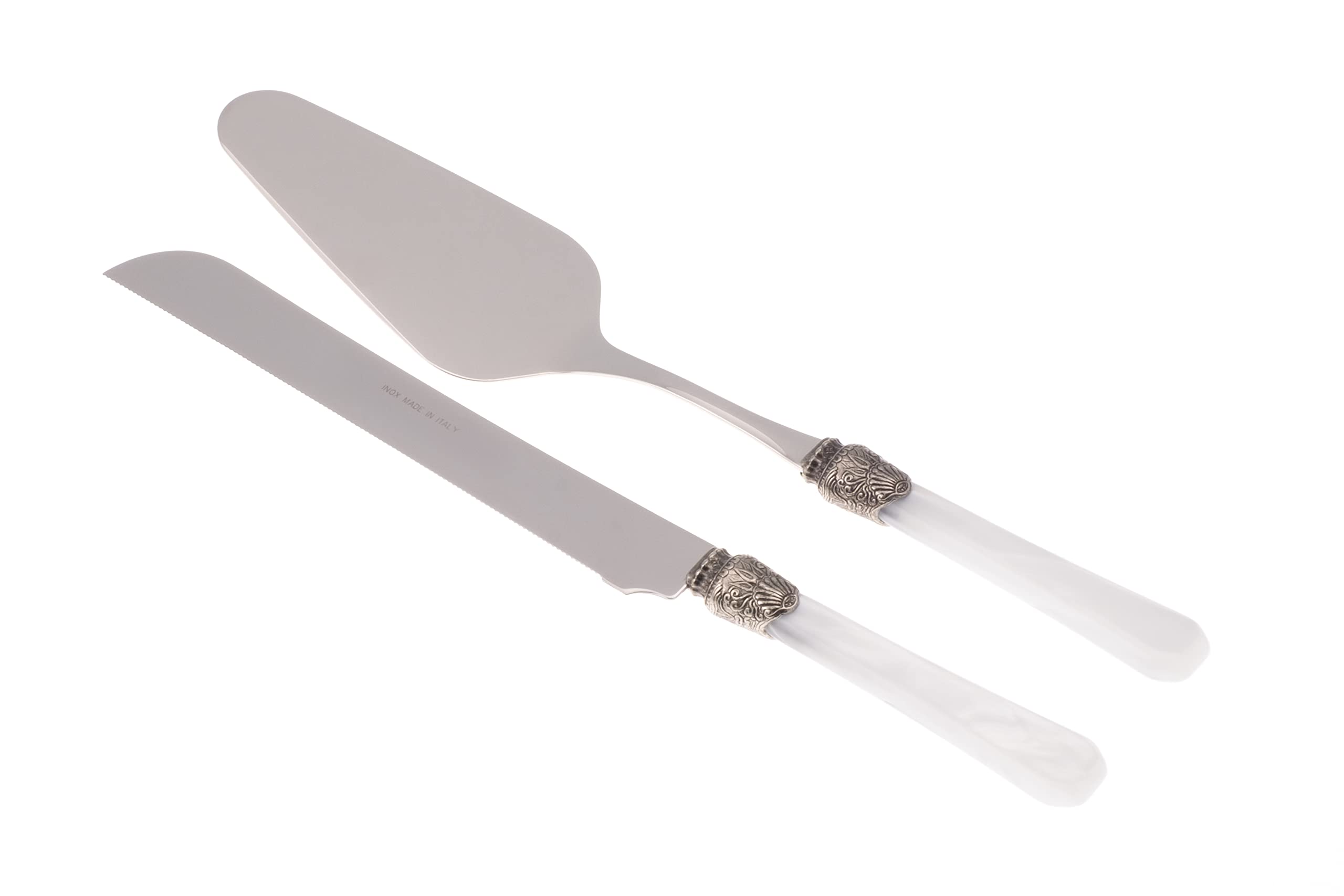 Rivadossi 9602D03 Penelope lot de 2 pièces doux blanc pour des repas conviviaux