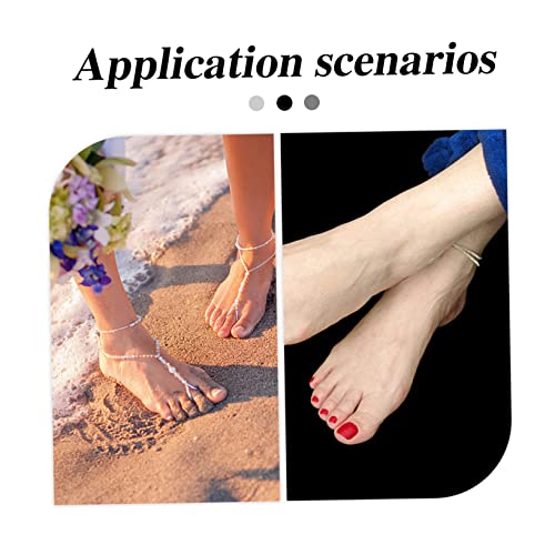 Levemolo 1 Paar Vakantie Zomerschoenen Outdoorschoenen Kwastje T Cosplay Modieus Flip-Toe Maat Comfortabele Stijl Teen Sandaal Zwart Cool Voor Vrouw Strand Flat Met Retro Uk - Afbeelding 5