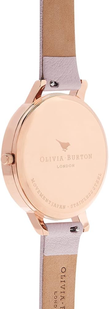 Olivia Burton Analogue Quartz Watch for Women with Blush Leather Strap - OB16PL35 4 51LY4yYfa8L. AC SL1000