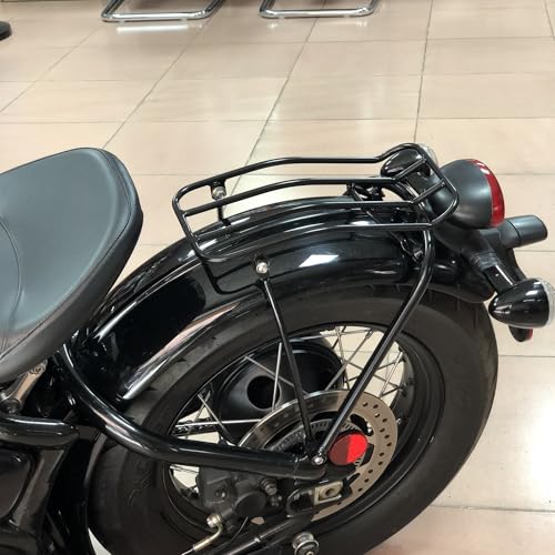 Support top case Triumph Bonneville Bobber finition premium acier - 3