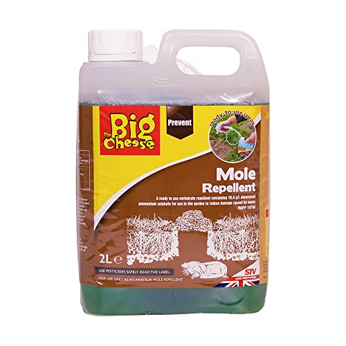 The Big Cheese Mole Repellent - Mole Deterrent, Multicolour