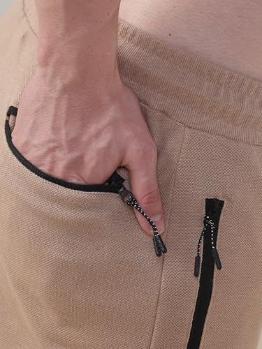 Image of TURMS Men's Travel Edition Track Pants, Odor Control & Breathable, Running & Gym Sports Joggers, Night Pants for Mens