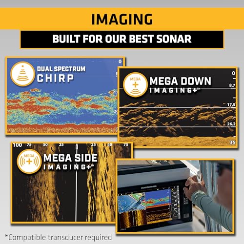 Image of Humminbird APEX VX Series GPS Fish Finder with LakeMaster and CoastMaster VX Maps, MEGA Side Imaging+