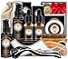 Estuche Kit de Cuidado de Barba para Hombre, Idea de Regalo Original para Papá, Hermano, Esposo, Amigo, Kit Completo de Mantenimiento de Barba con Champú, Acondicionador, Aceite, Bálsamo, Moldeador