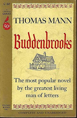 Buddenbrooks (Cardinal Giants) B0000BLAND Book Cover