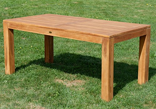 ASS Wuchtiger Echt Teak Bigfuss Gartentisch 180x90 Holztisch Teaktisch Garten Tisch Holz – Bild 7