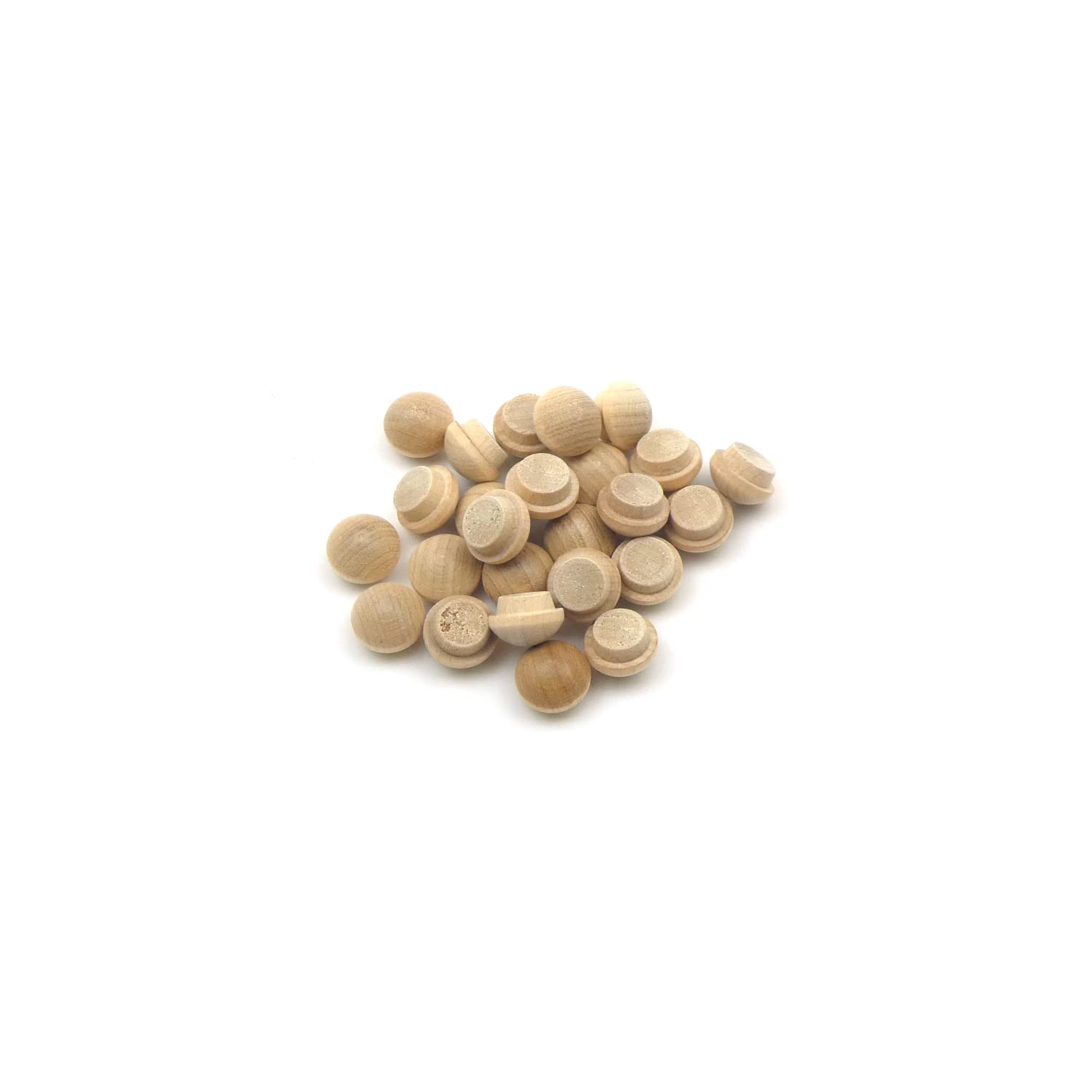 Oakcrafts Grain 3/8" - 9.5Mm Birch Mushroom Plug - 25