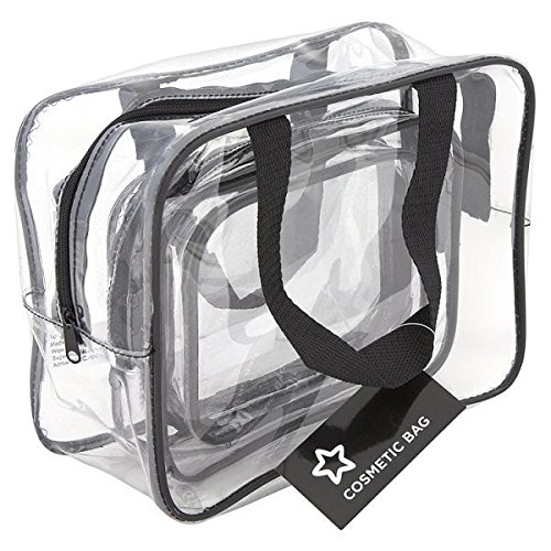 Superdrug Make Up Bags Clear x3 Amazon.in Beauty